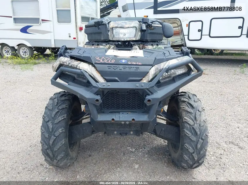 2021 Polaris Sportsman 850 Premium VIN: 4XASXE858MB778808 Lot: 45473026