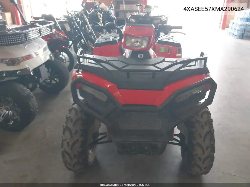 2021 Polaris Sportsman 570 Eps VIN: 4XASEE57XMA290624 Lot: 45592802
