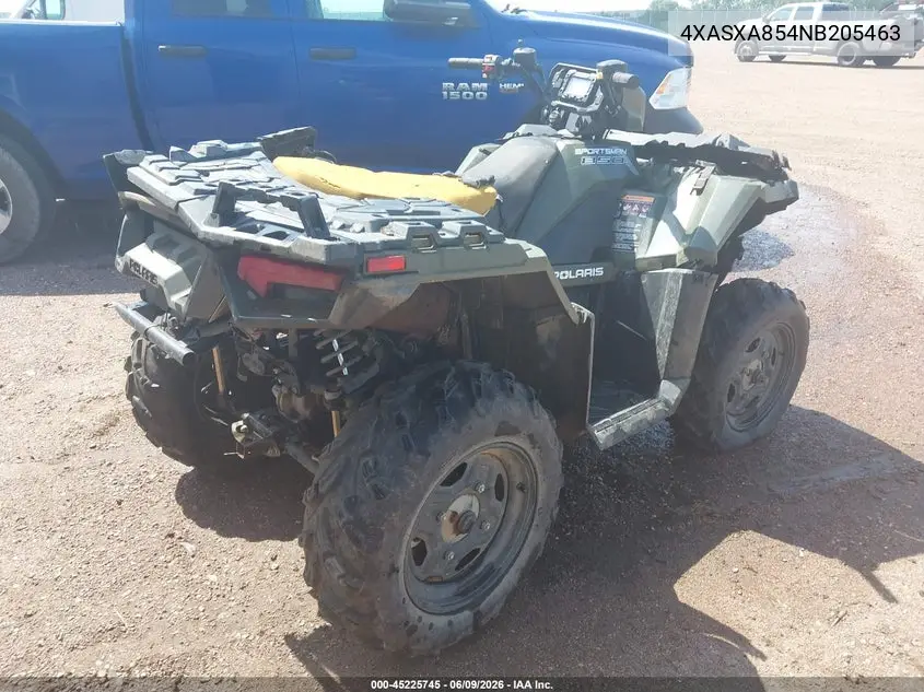 2022 Polaris Sportsman 850 VIN: 4XASXA854NB205463 Lot: 45225745