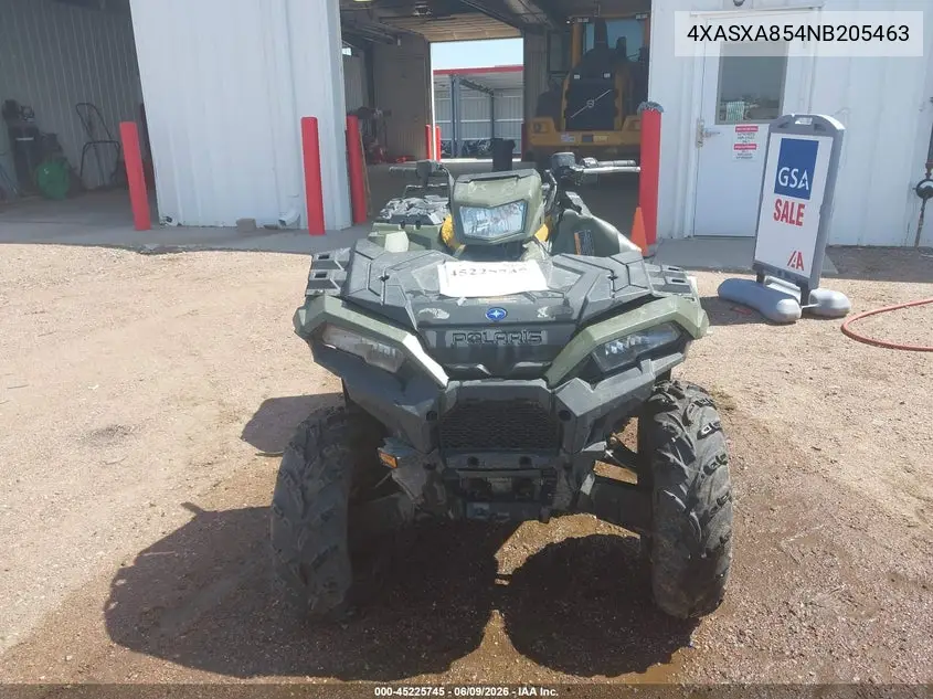 2022 Polaris Sportsman 850 VIN: 4XASXA854NB205463 Lot: 45225745