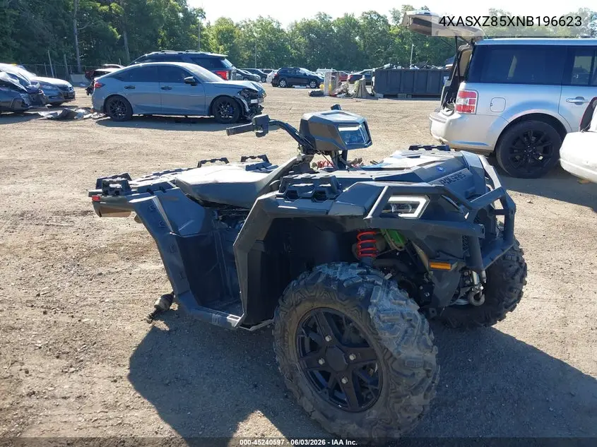 2022 Polaris Sportsman 850 Ultimate Trail Le VIN: 4XASXZ85XNB196623 Lot: 45240597