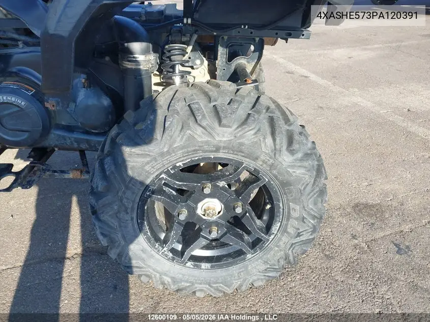 2023 Polaris Sportsman Trail 570 VIN: 4XASHE573PA120391 Lot: 12600109