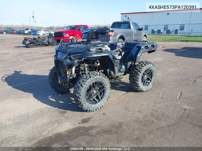 2023 Polaris Sportsman Trail 570 VIN: 4XASHE573PA120391 Lot: 12600109