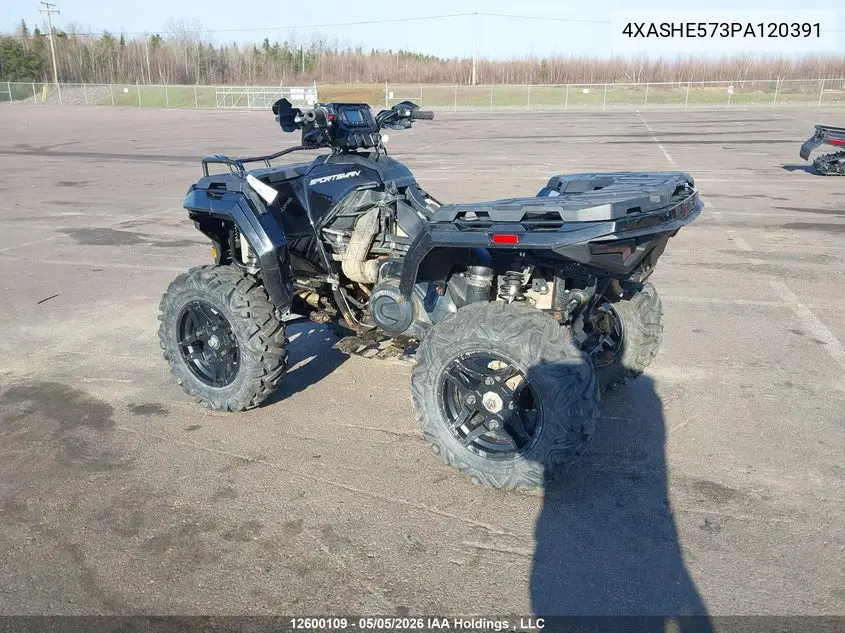 2023 Polaris Sportsman Trail 570 VIN: 4XASHE573PA120391 Lot: 12600109