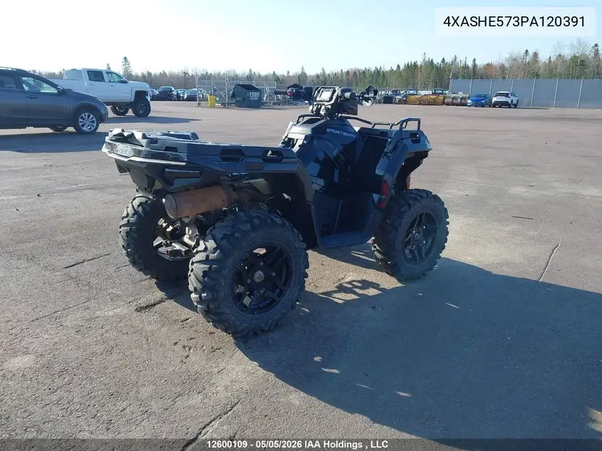 2023 Polaris Sportsman Trail 570 VIN: 4XASHE573PA120391 Lot: 12600109