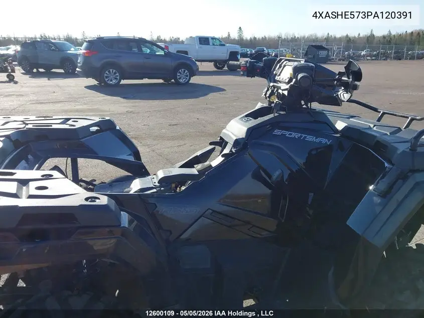 2023 Polaris Sportsman Trail 570 VIN: 4XASHE573PA120391 Lot: 12600109