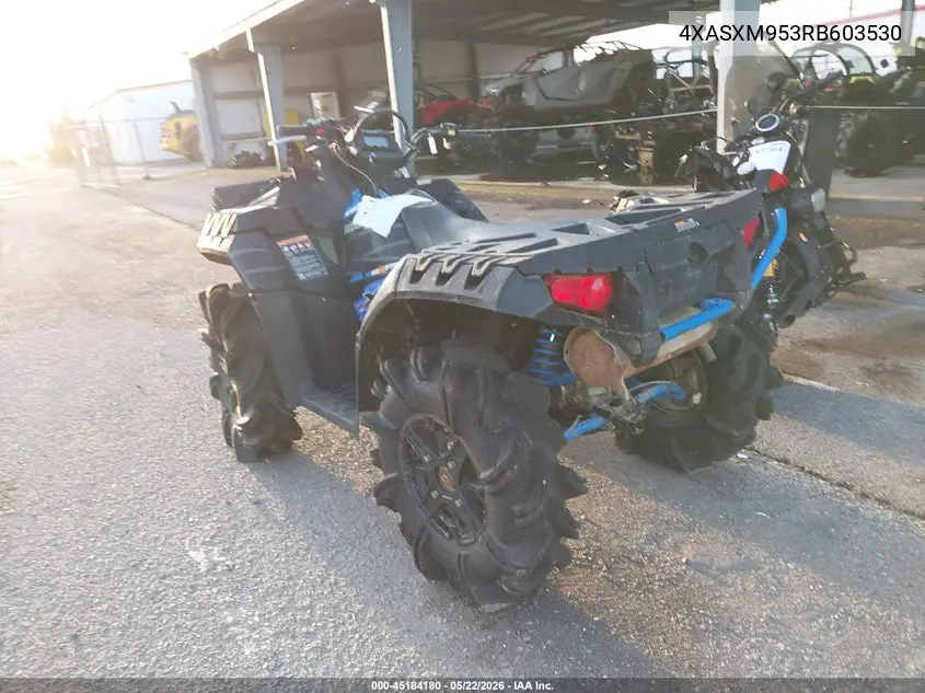 2024 Polaris Sportsman Xp 1000 High Lifter Edition VIN: 4XASXM953RB603530 Lot: 45184180
