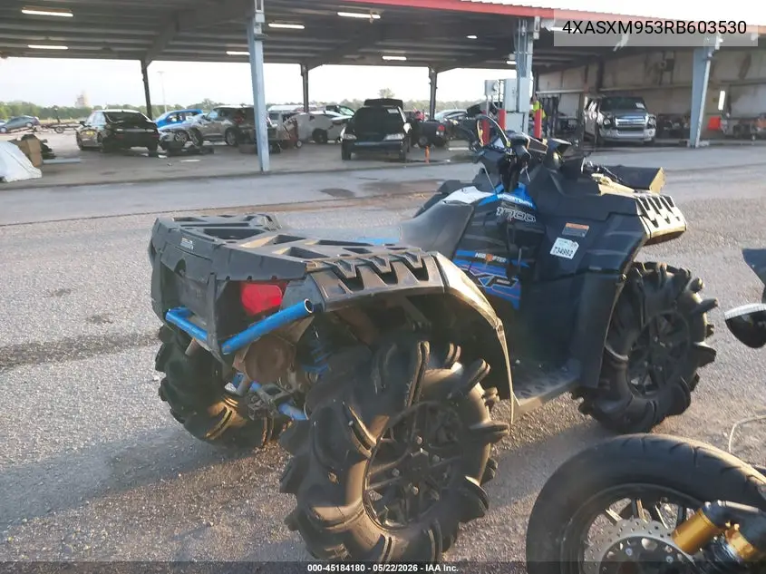 2024 Polaris Sportsman Xp 1000 High Lifter Edition VIN: 4XASXM953RB603530 Lot: 45184180
