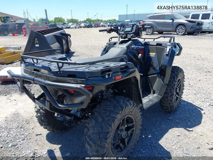 2024 Polaris Sportsman Trail 570 VIN: 4XASHY575RA138878 Lot: 45268824