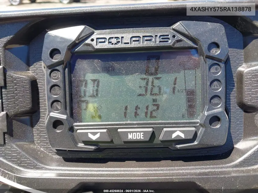 2024 Polaris Sportsman Trail 570 VIN: 4XASHY575RA138878 Lot: 45268824