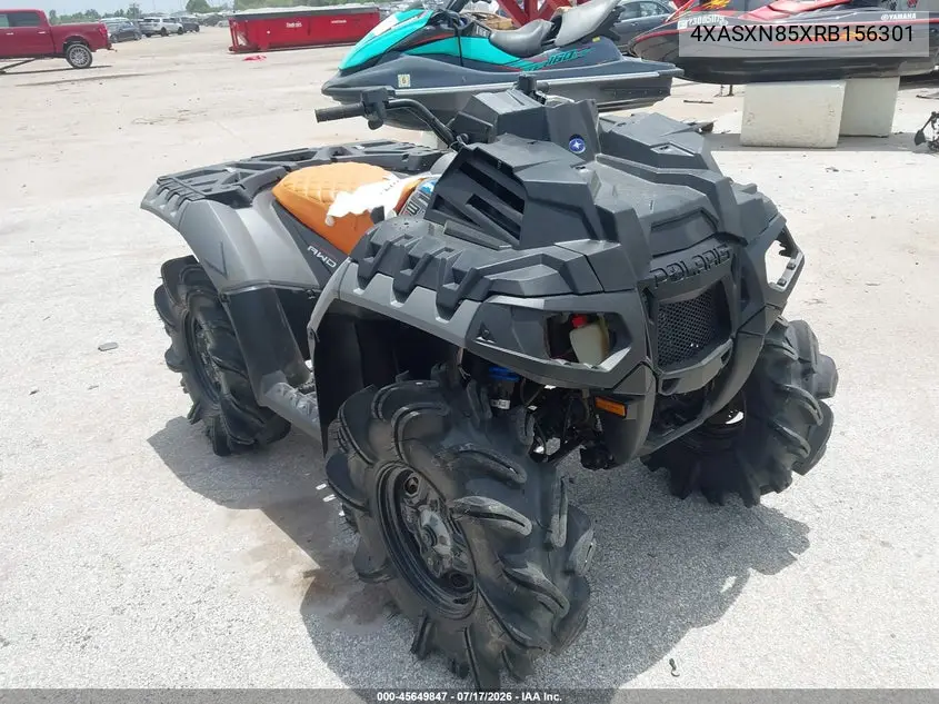 2024 Polaris Sportsman 850 High Lifter Edition VIN: 4XASXN85XRB156301 Lot: 45649847
