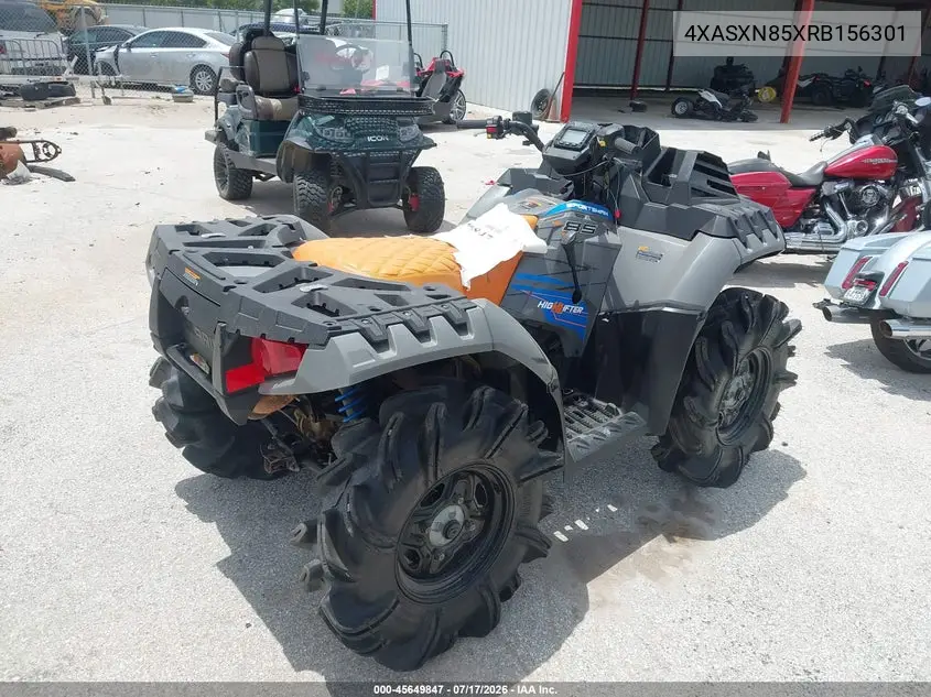 2024 Polaris Sportsman 850 High Lifter Edition VIN: 4XASXN85XRB156301 Lot: 45649847