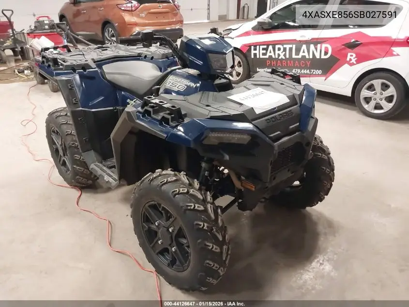 2025 Polaris Sportsman 850 Premium VIN: 4XASXE856SB027591 Lot: 44126647