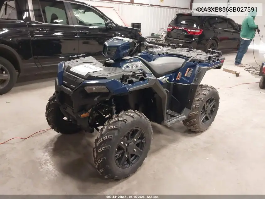 2025 Polaris Sportsman 850 Premium VIN: 4XASXE856SB027591 Lot: 44126647