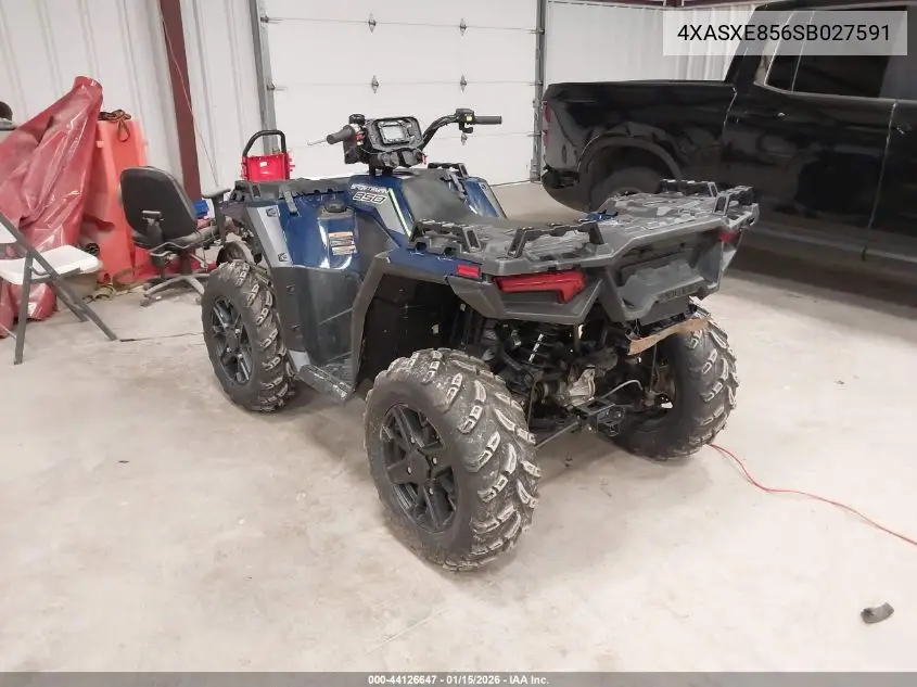 2025 Polaris Sportsman 850 Premium VIN: 4XASXE856SB027591 Lot: 44126647