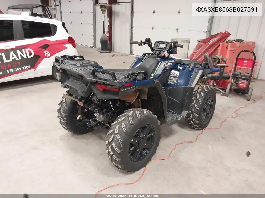 2025 Polaris Sportsman 850 Premium VIN: 4XASXE856SB027591 Lot: 44126647