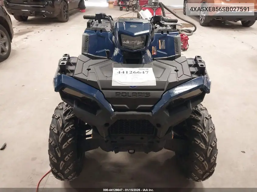 2025 Polaris Sportsman 850 Premium VIN: 4XASXE856SB027591 Lot: 44126647