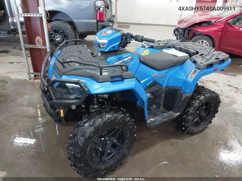 2025 Polaris Sportsman Trail 570 VIN: 4XASHY574SA009911 Lot: 44884930