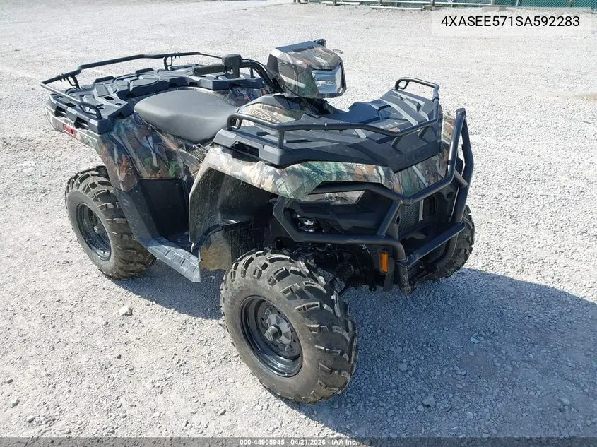 2025 Polaris Sportsman 570 Eps VIN: 4XASEE571SA592283 Lot: 44905945
