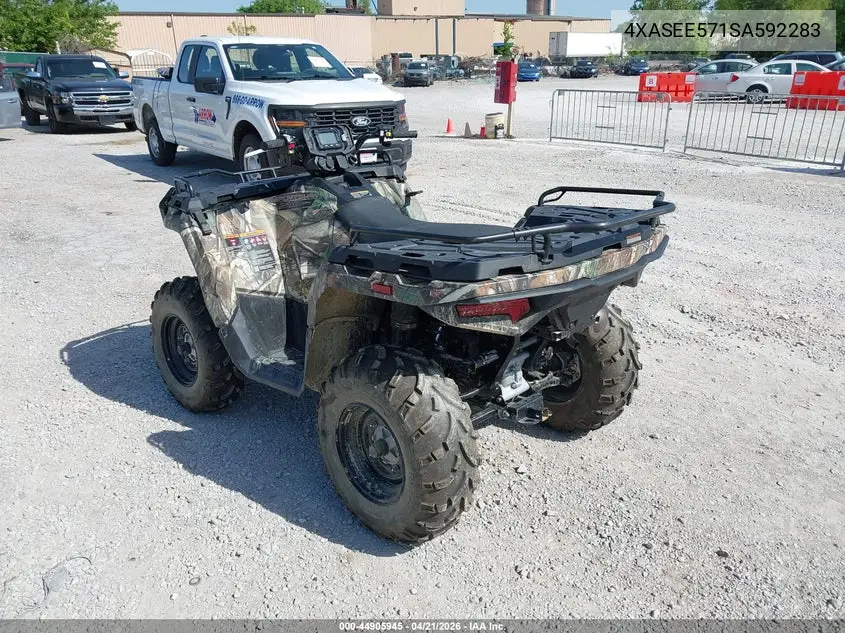2025 Polaris Sportsman 570 Eps VIN: 4XASEE571SA592283 Lot: 44905945