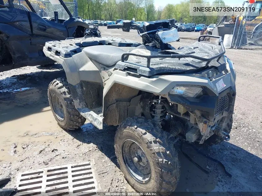 2025 Polaris Sportsman 570 VIN: 3NESEA573SN209119 Lot: 45049178