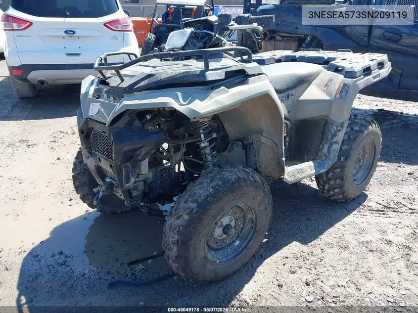 2025 Polaris Sportsman 570 VIN: 3NESEA573SN209119 Lot: 45049178