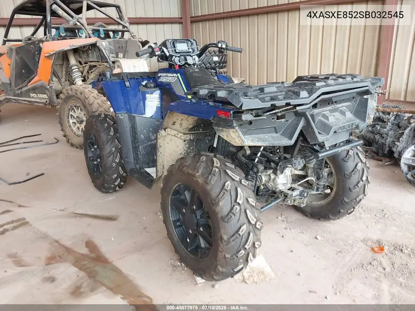 2025 Polaris Sportsman 850 Premium VIN: 4XASXE852SB032545 Lot: 45577975