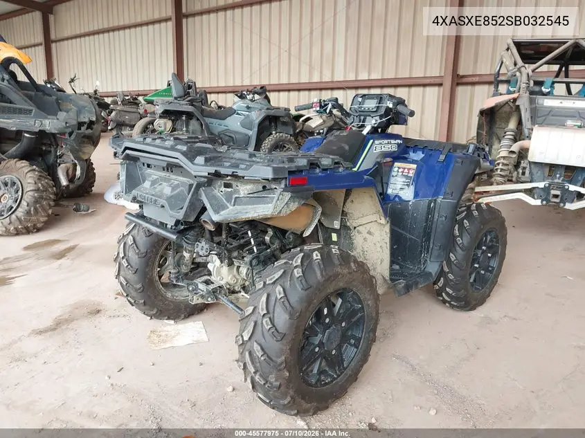 2025 Polaris Sportsman 850 Premium VIN: 4XASXE852SB032545 Lot: 45577975