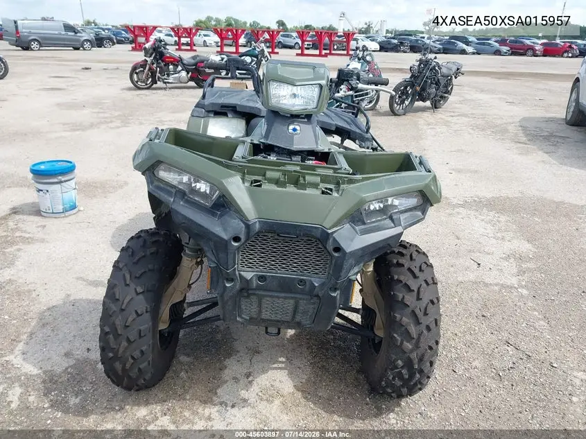 2025 Polaris Sportsman 450 H.o. VIN: 4XASEA50XSA015957 Lot: 45603897