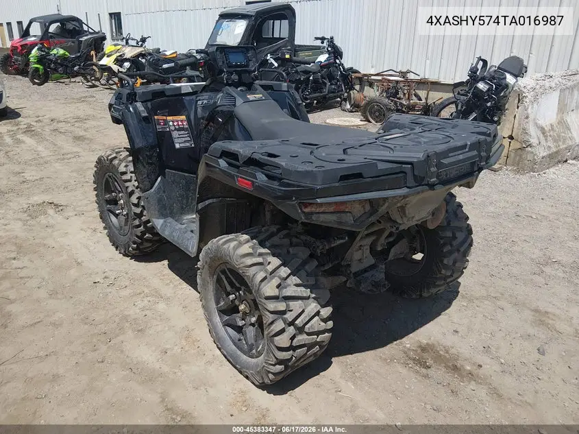 2026 Polaris Sportsman Trail 570 VIN: 4XASHY574TA016987 Lot: 45383347