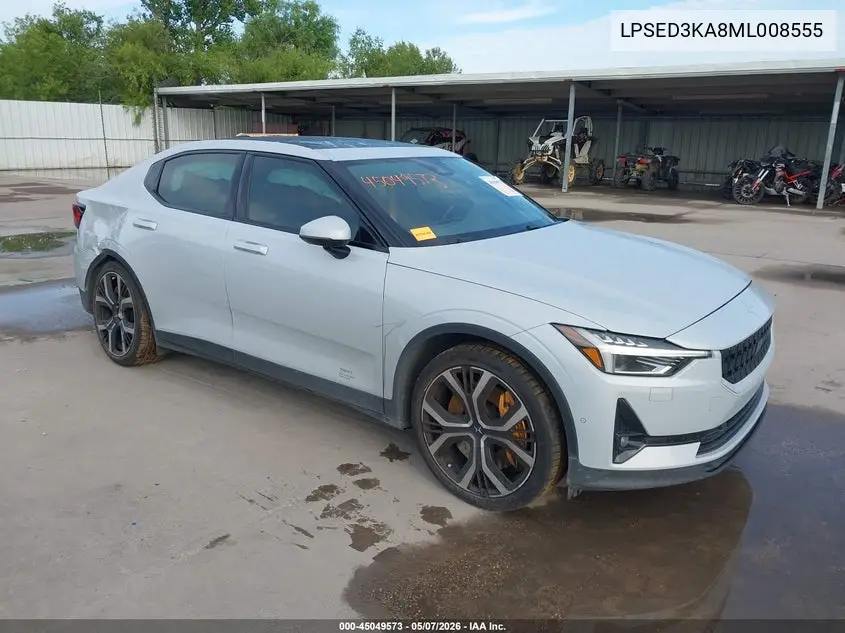 2021 Polestar 2 Launch Edition VIN: LPSED3KA8ML008555 Lot: 45049573
