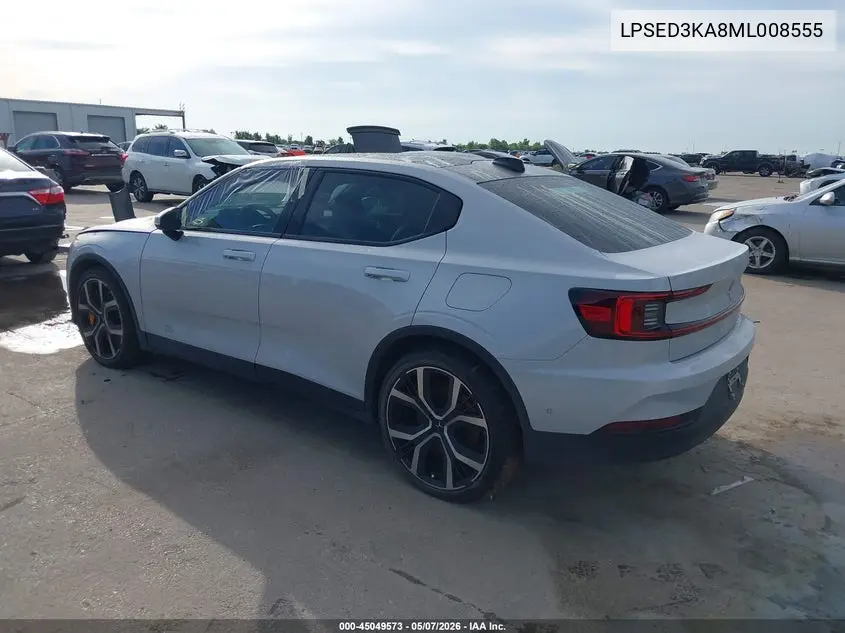 2021 Polestar 2 Launch Edition VIN: LPSED3KA8ML008555 Lot: 45049573