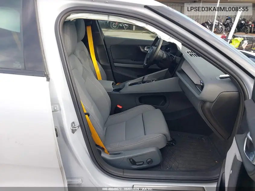 2021 Polestar 2 Launch Edition VIN: LPSED3KA8ML008555 Lot: 45049573