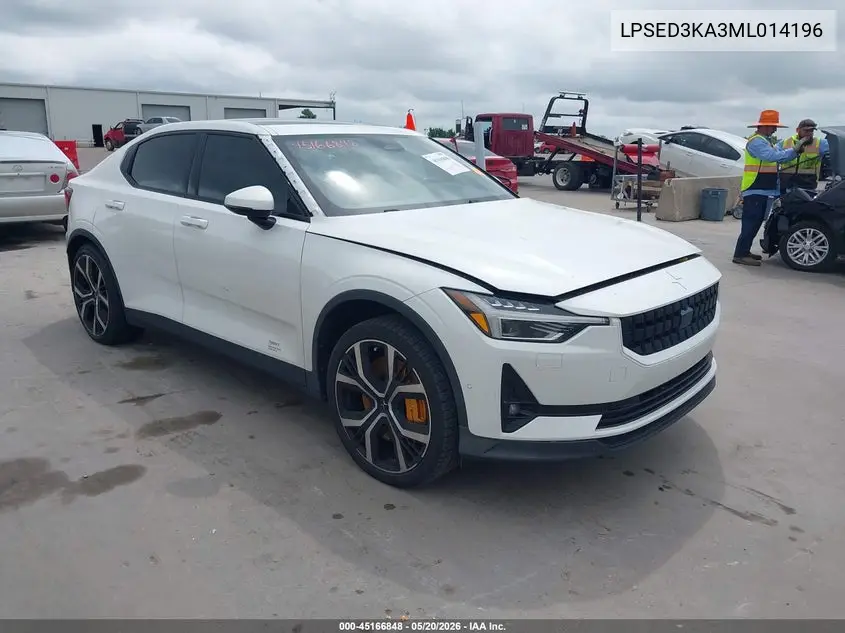 2021 Polestar 2 Launch Edition VIN: LPSED3KA3ML014196 Lot: 45166848