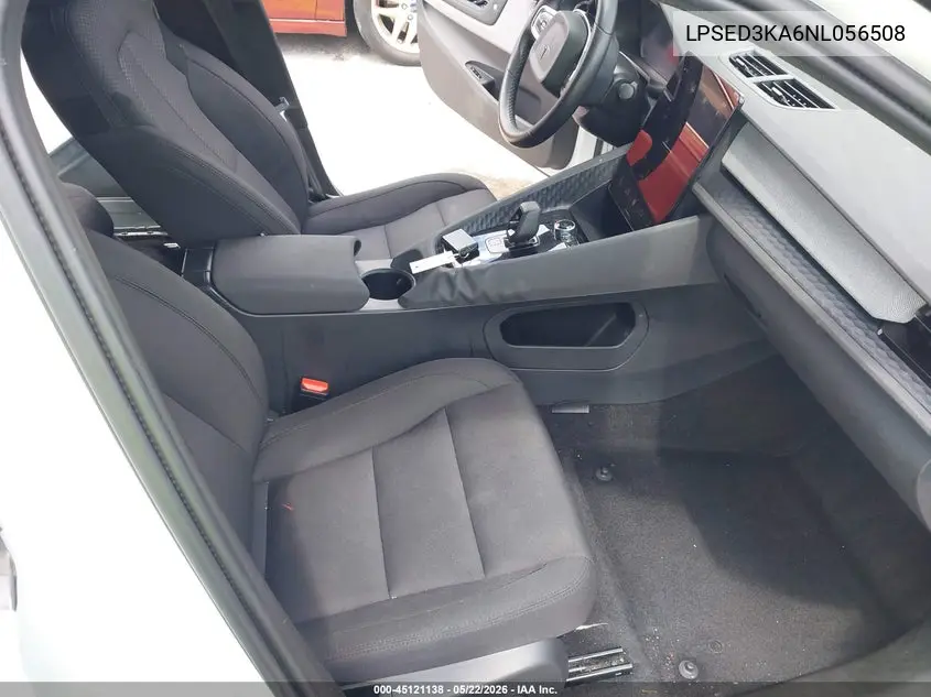 2022 Polestar 2 Long Range Dual Motor VIN: LPSED3KA6NL056508 Lot: 45121138