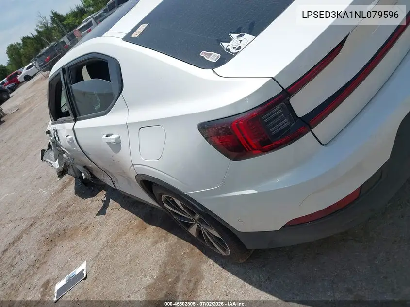 2022 Polestar 2 Long Range Dual Motor VIN: LPSED3KA1NL079596 Lot: 45502805