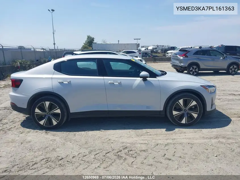 2023 Polestar 2 Long Range Dual Motor/Long Range Dual Motor Plus VIN: YSMED3KA7PL161363 Lot: 12650969
