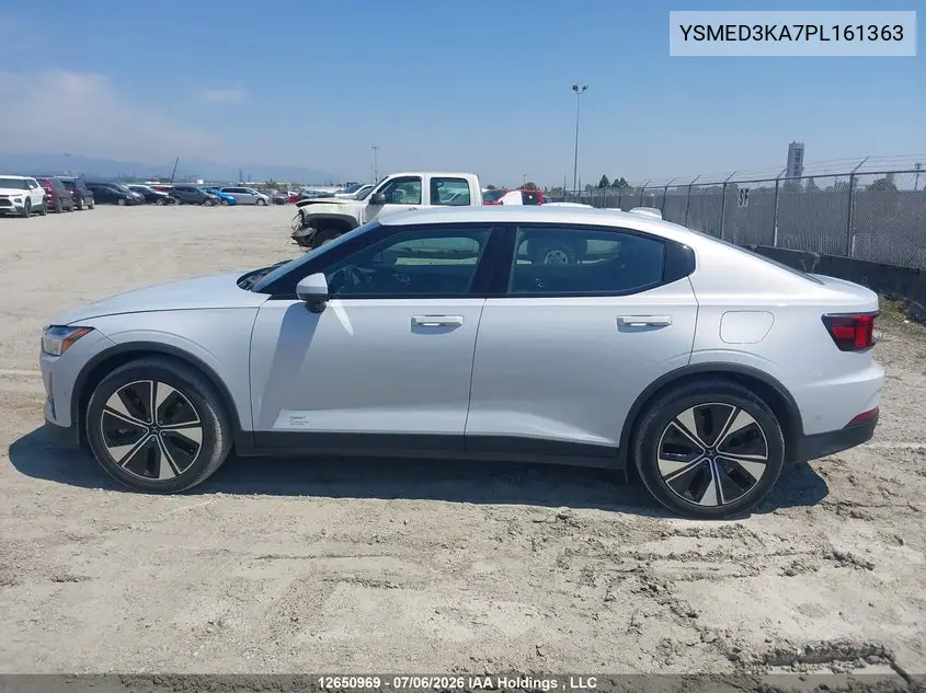 2023 Polestar 2 Long Range Dual Motor/Long Range Dual Motor Plus VIN: YSMED3KA7PL161363 Lot: 12650969