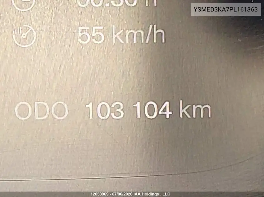 2023 Polestar 2 Long Range Dual Motor/Long Range Dual Motor Plus VIN: YSMED3KA7PL161363 Lot: 12650969