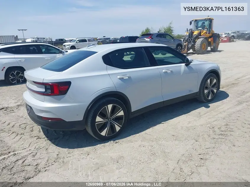 2023 Polestar 2 Long Range Dual Motor/Long Range Dual Motor Plus VIN: YSMED3KA7PL161363 Lot: 12650969