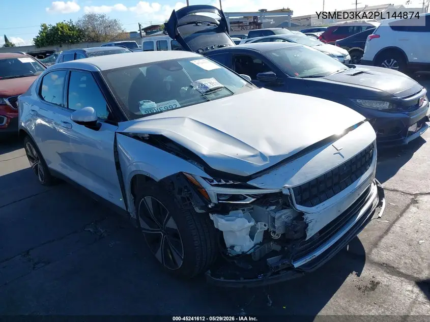 2023 Polestar 2 Long Range Dual Motor/Long Range Dual Motor Plus VIN: YSMED3KA2PL144874 Lot: 45241612
