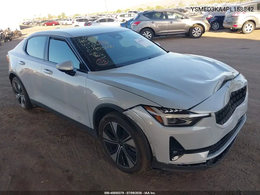 2023 Polestar 2 Long Range Dual Motor/Long Range Dual Motor Plus VIN: YSMED3KA4PL158842 Lot: 45585379