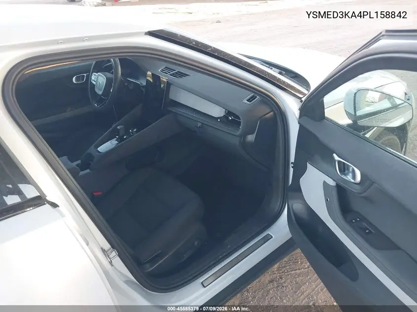 2023 Polestar 2 Long Range Dual Motor/Long Range Dual Motor Plus VIN: YSMED3KA4PL158842 Lot: 45585379
