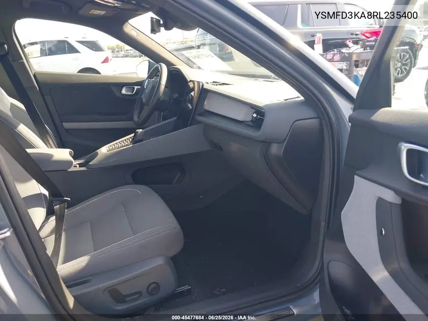2024 Polestar 2 Long Range Dual Motor/Long Range Dual Motor Plus VIN: YSMFD3KA8RL235400 Lot: 45477684