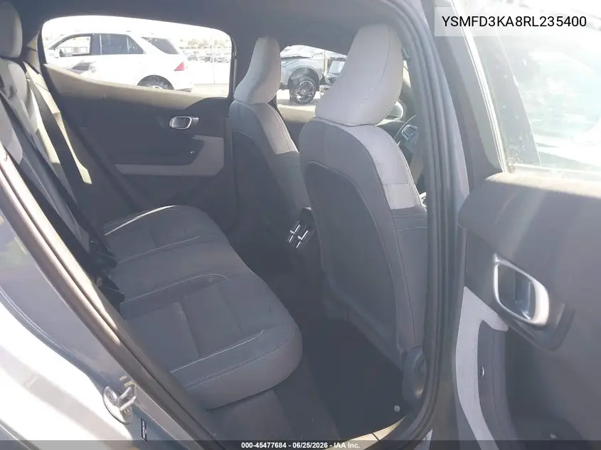 2024 Polestar 2 Long Range Dual Motor/Long Range Dual Motor Plus VIN: YSMFD3KA8RL235400 Lot: 45477684