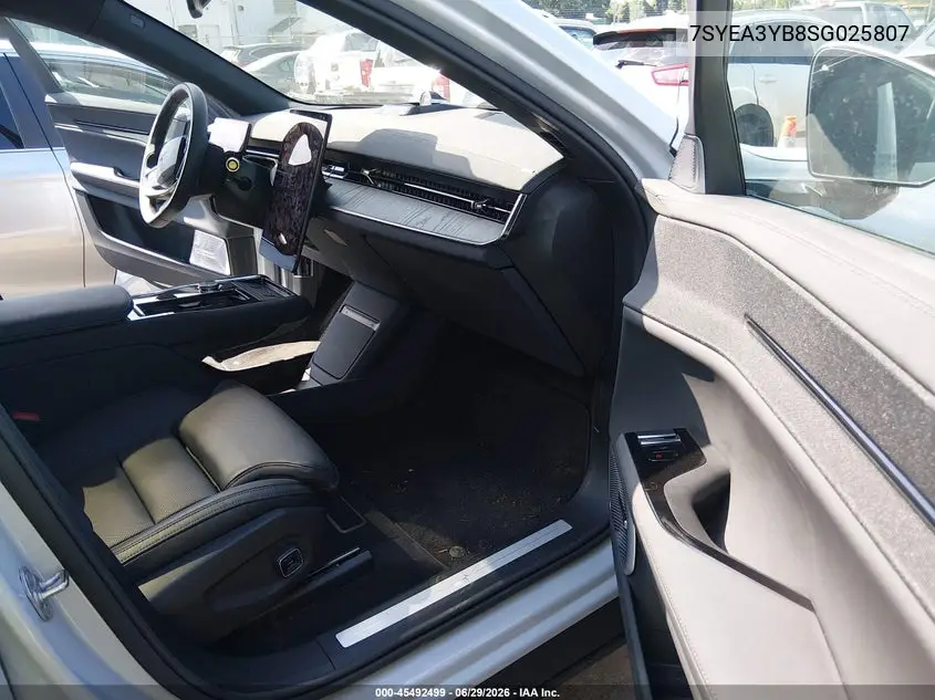2025 Polestar 3 Long Range Dual Motor/Long Range Dual Motor Launch Edition VIN: 7SYEA3YB8SG025807 Lot: 45492499