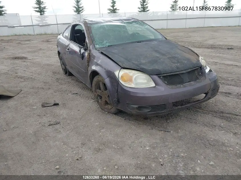 2006 Pontiac Pursuit Se VIN: 1G2AL15F867830907 Lot: 12633260