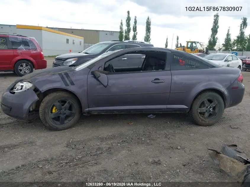 2006 Pontiac Pursuit Se VIN: 1G2AL15F867830907 Lot: 12633260
