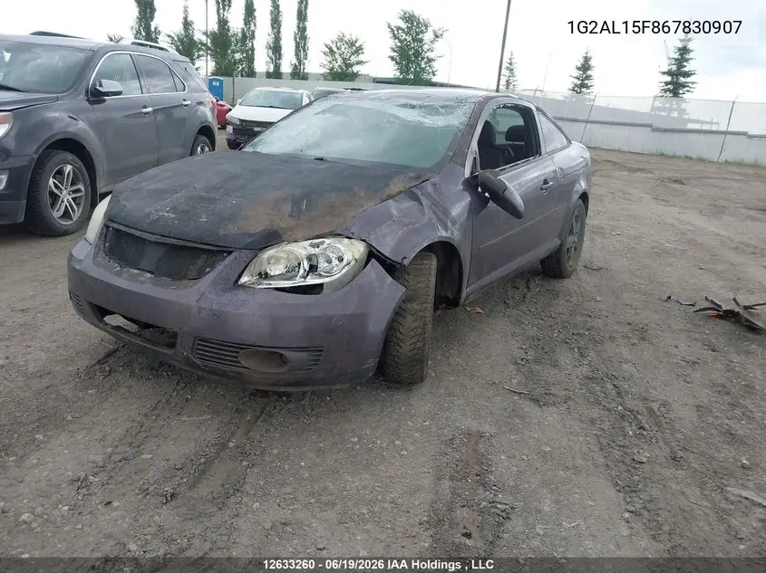2006 Pontiac Pursuit Se VIN: 1G2AL15F867830907 Lot: 12633260