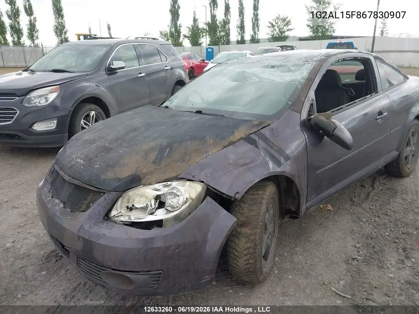 2006 Pontiac Pursuit Se VIN: 1G2AL15F867830907 Lot: 12633260